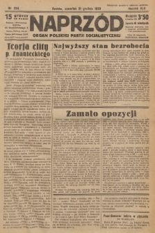 Naprzód : organ Polskiej Partji Socjalistycznej. 1933, nr 294