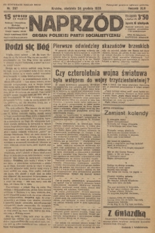 Naprzód : organ Polskiej Partji Socjalistycznej. 1933, nr 297 (po konfiskacie nakład drugi)