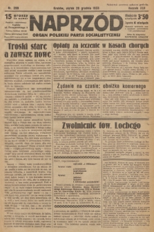 Naprzód : organ Polskiej Partji Socjalistycznej. 1933, nr 299