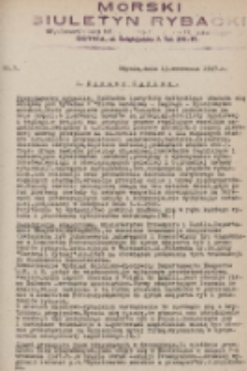 Morski Biuletyn Rybacki. 1947, nr 7