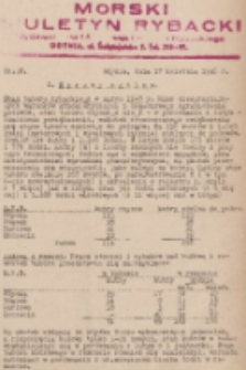 Morski Biuletyn Rybacki. 1948, nr 38