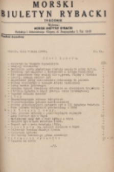 Morski Biuletyn Rybacki : tygodnik. 1948, nr 41