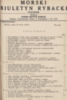 Morski Biuletyn Rybacki : tygodnik. 1948, nr 42