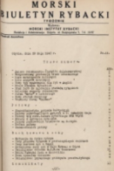Morski Biuletyn Rybacki : tygodnik. 1948, nr 44
