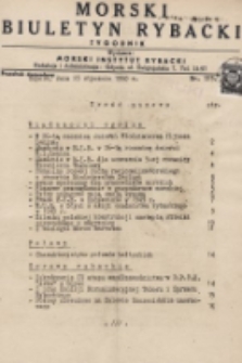 Morski Biuletyn Rybacki. 1950, nr 123