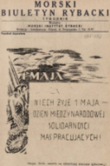 Morski Biuletyn Rybacki. 1950, nr 135/136