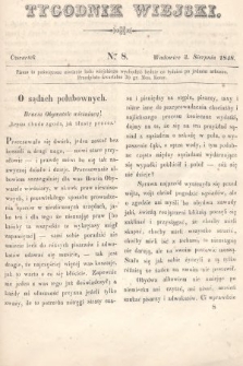 Tygodnik Wiejski. 1848, nr 8