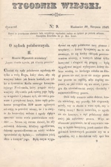 Tygodnik Wiejski. 1848, nr 9