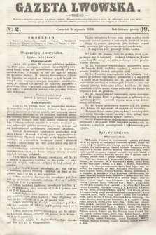 Gazeta Lwowska. 1850, nr 2