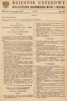 Dziennik Urzędowy Ministerstwa Budownictwa Miast i Osiedli. 1955, nr 22