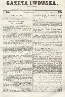 Gazeta Lwowska. 1850, nr 10
