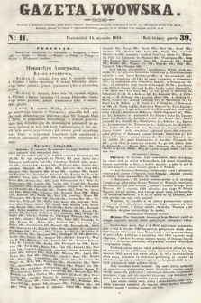 Gazeta Lwowska. 1850, nr 11