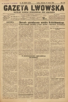 Gazeta Lwowska. 1935, nr 39
