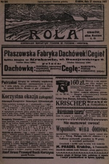 Rola : ilustrowany bezpartyjny tygodnik ku pouczeniu i rozrywce. 1937, nr 26
