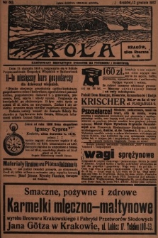 Rola : ilustrowany bezpartyjny tygodnik ku pouczeniu i rozrywce. 1937, nr 50