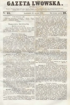 Gazeta Lwowska. 1850, nr 23