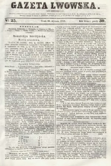 Gazeta Lwowska. 1850, nr 25