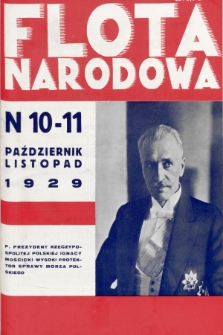 Flota Narodowa : czasopismo poświęcone polskiej ekspansji morskiej. 1929, nr 10/11