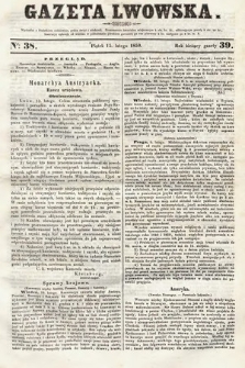 Gazeta Lwowska. 1850, nr 38