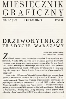 Miesięcznik Graficzny. 1938, nr 2-3