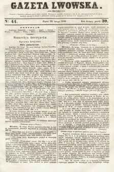 Gazeta Lwowska. 1850, nr 44