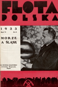 Flota Polska : czasopismo gospodarcze dla spraw żeglugi morskiej, powietrznej i kolonjalnych. 1933, nr 17