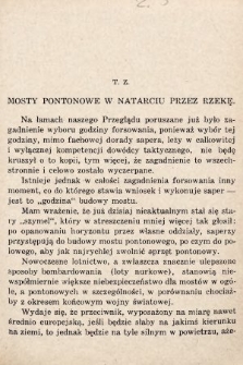 Przegląd Saperski : miesięcznik wydawany przez Dowództwo Saperów M. S. Wojsk. 1938, nr 5