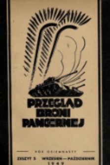 Przegląd Broni Pancernej : dwumiesięcznik wydawany przez Główny Inspektorat Broni Pancernej. 1949, nr 5