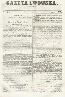 Gazeta Lwowska. 1850, nr 48
