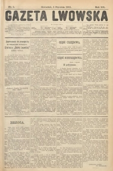 Gazeta Lwowska. 1911, nr 3