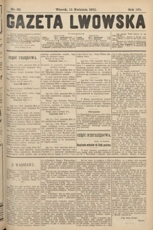 Gazeta Lwowska. 1911, nr 82