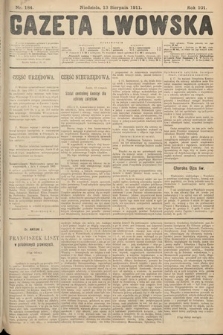 Gazeta Lwowska. 1911, nr 184