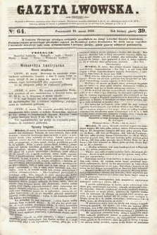 Gazeta Lwowska. 1850, nr 64