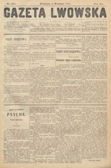 Gazeta Lwowska. 1911, nr 201