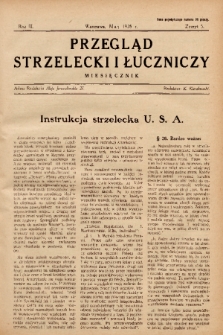 Przegląd Strzelecki i Łuczniczy. 1928, z. 5