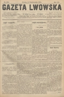 Gazeta Lwowska. 1911, nr 234