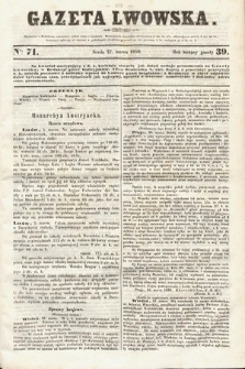 Gazeta Lwowska. 1850, nr 71