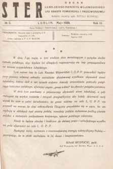 Ster : organ Lubelskiego Komitetu Wojewódzkiego Ligi Obrony Powietrznej i Przeciwgazowej. 1928, nr 2
