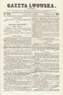 Gazeta Lwowska. 1850, nr 72
