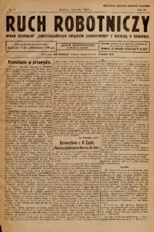 Ruch Robotniczy : organ centralny „Chrześcijańskich Związków Zawodowych” z siedzibą w Krakowie. 1924, nr 2