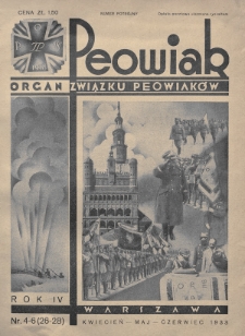 Peowiak : organ Związku Peowiaków. 1933, nr 4-6