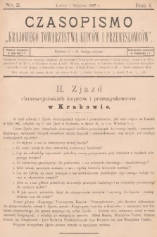 Czasopismo Krajowego Towarzystwa Kupców i Przemysłowców. 1887, nr 2
