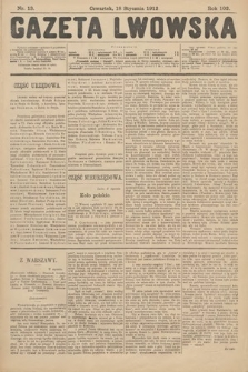 Gazeta Lwowska. 1912, nr 13