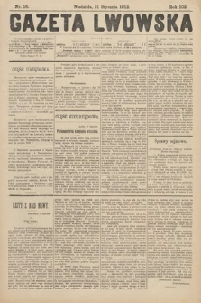 Gazeta Lwowska. 1912, nr 16