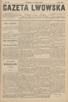 Gazeta Lwowska. 1912, nr 27
