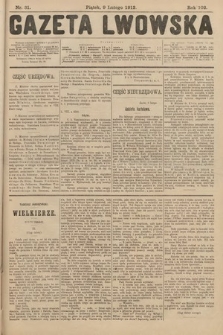 Gazeta Lwowska. 1912, nr 31