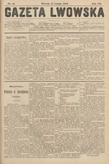 Gazeta Lwowska. 1912, nr 34
