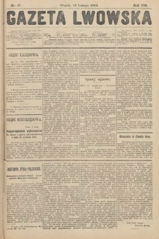 Gazeta Lwowska. 1912, nr 37