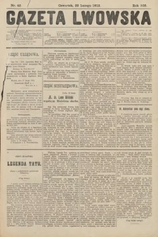 Gazeta Lwowska. 1912, nr 42
