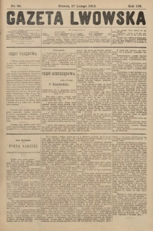 Gazeta Lwowska. 1912, nr 46